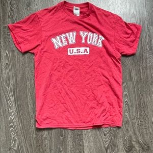 Mens red shirt size medium